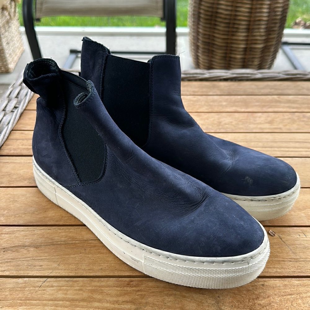 The Shoe Box Suede Chelsea Style Fashion Sneakers 41